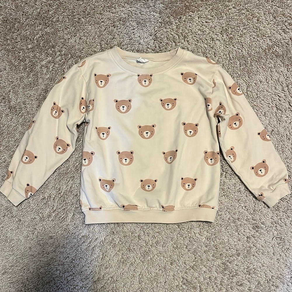 Quincy Mae Teddy Sweatshirt Like New